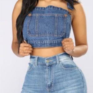 Cropped overall